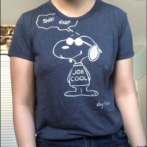navy snoopy shirt
